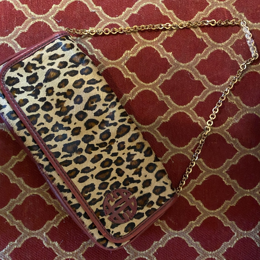 Antonio Melani leopard handbag